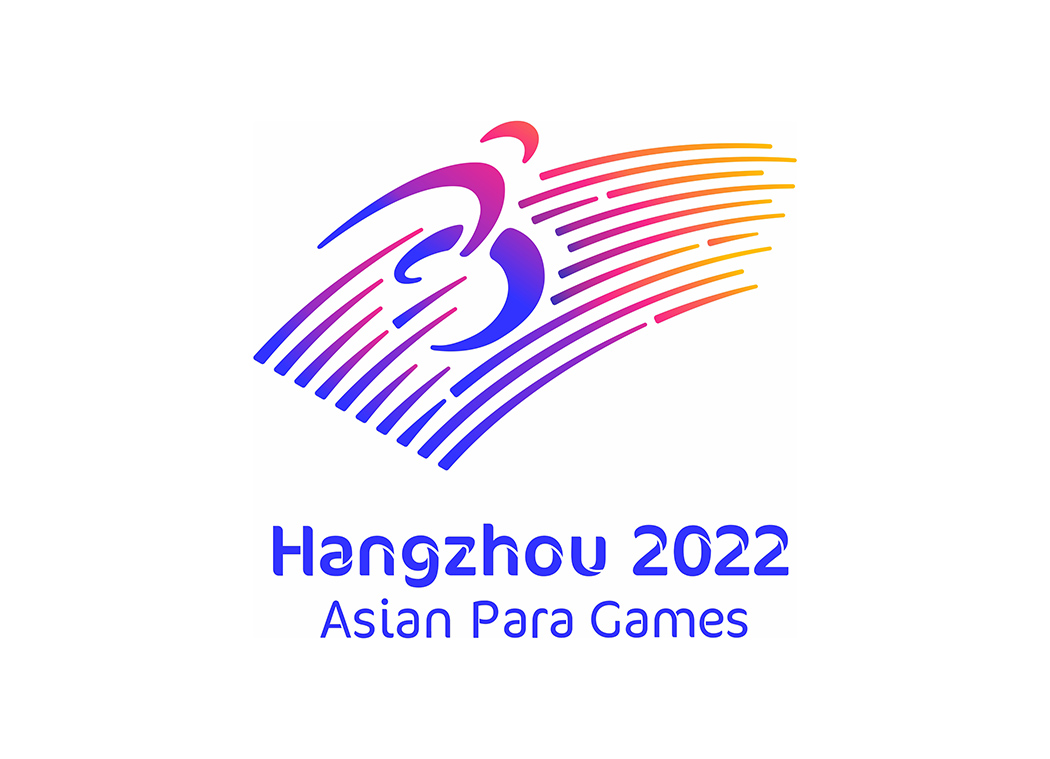 2022杭州亚残运会会徽,主题口号矢量图