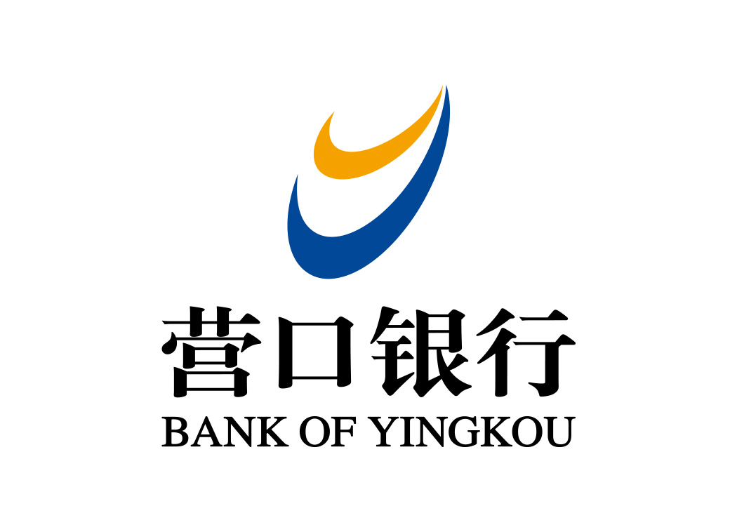 营口银行logo标志矢量图
