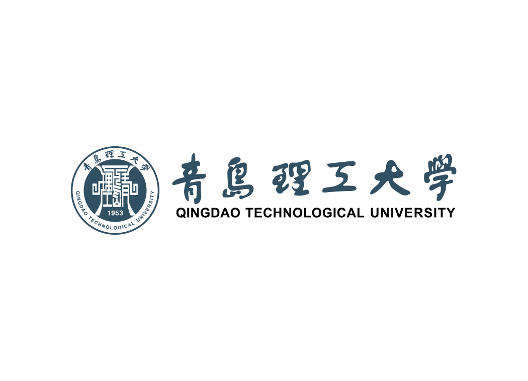 青岛理工大学校徽标志矢量图