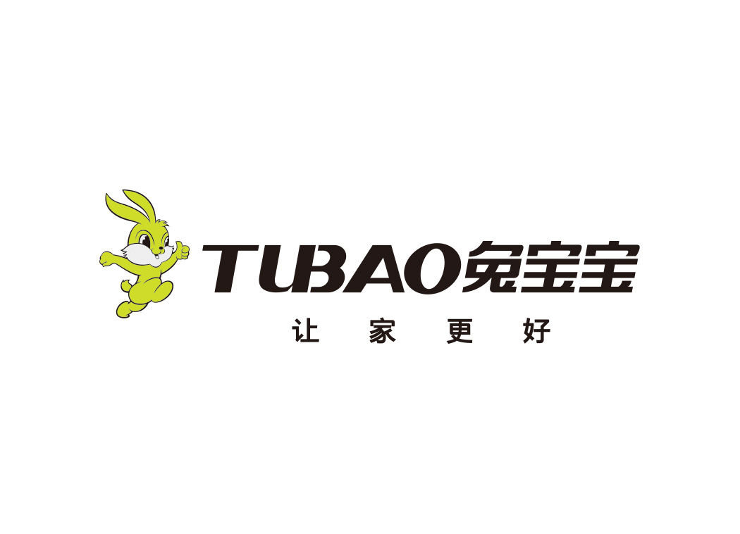 兔宝宝logo标志矢量图