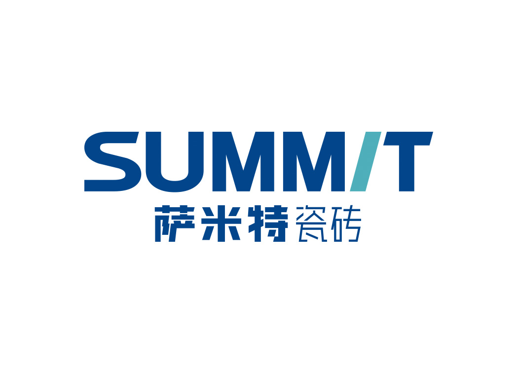 萨米特瓷砖logo标志矢量图