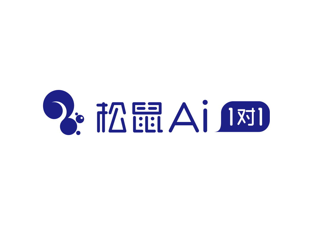 松鼠Ai标志矢量图