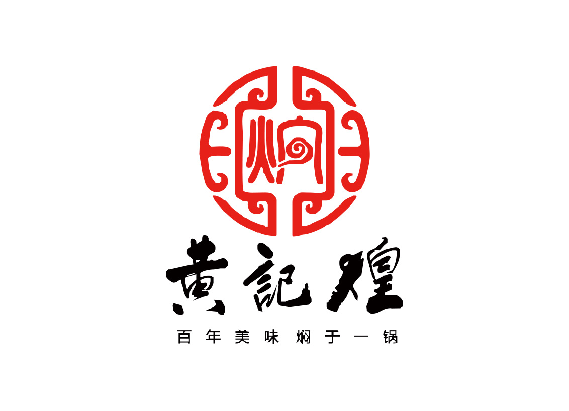 黄记煌logo标志矢量图